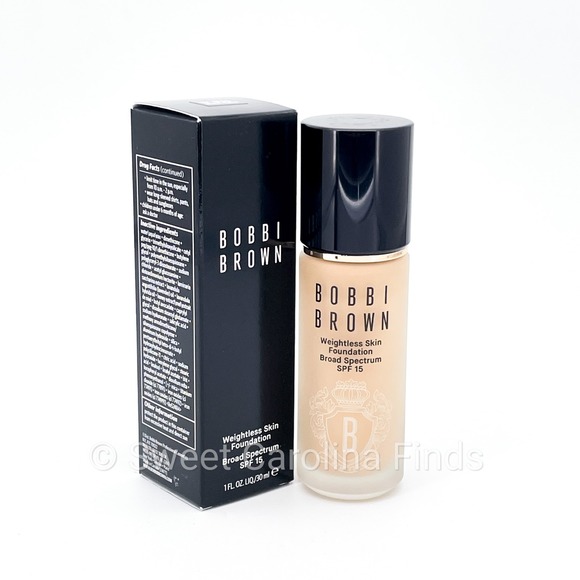 Bobbi Brown Other - Bobbi Brown Weightless Skin Foundation SPF 15 W-036 Warm Sand 1 oz Full Size